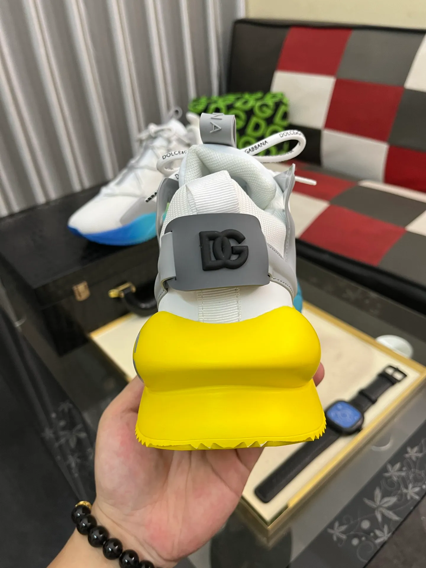 Men's men's shoes 💰540⌚️⌚️【DG～】couple casual shoes 2025z cabinet sales simultaneously 🔶Size: 35-46#️⃣ 🔷2 colors🔜The upper is made of multi-material splicing➕Mesh lining, comfortable and breathable, sole: original comfortable and wear-resistant outsole, ⚠️real thing📱photographed🎬real thing is better📢📢📢